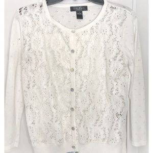 August Silk Junior Decorative Cardigan